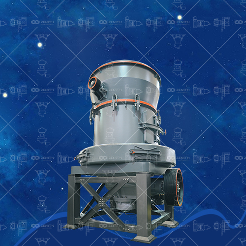 Zenith MTW European Trapezium Mill installed in a barite processing plant, showing compact layout and clean operation.